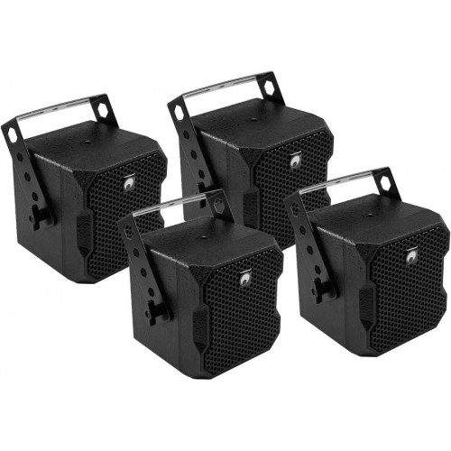Omnitronic set bob-10a bk + 4x bob-4 Black