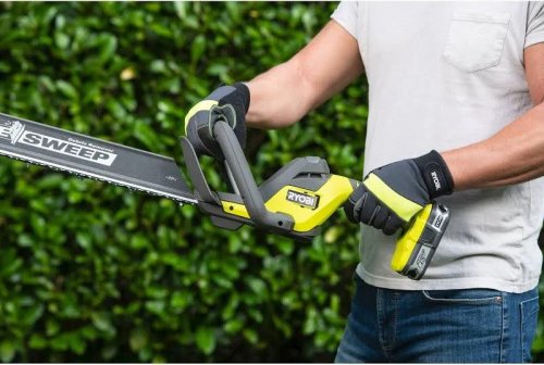 ONE+ Tijera para setos a batería RY18HT55A-140, 18Volt, Cortasetos
