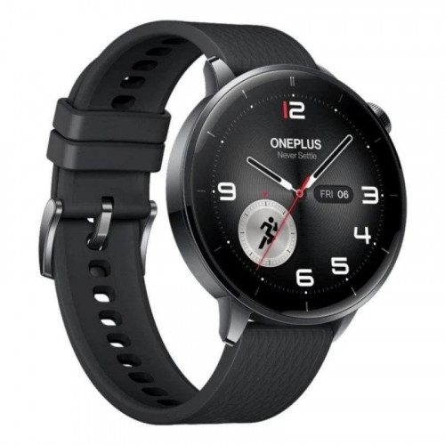 OnePlus Watch 3 GPS NFC 43mm AMOLED Negro Resistencia Agua 5ATM+IP68