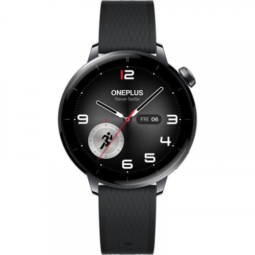 OnePlus Watch 3 GPS NFC 43mm AMOLED Negro Resistencia Agua 5ATM+IP68
