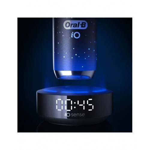 Oral-B iO 10 Special Edition, Cepillo De Dientes Eléctrico Negro, 1 Cabezal, 1 Estuche Cargador De Viaje, Diseñado Por Braun, Diseñado Por Braun Negro
