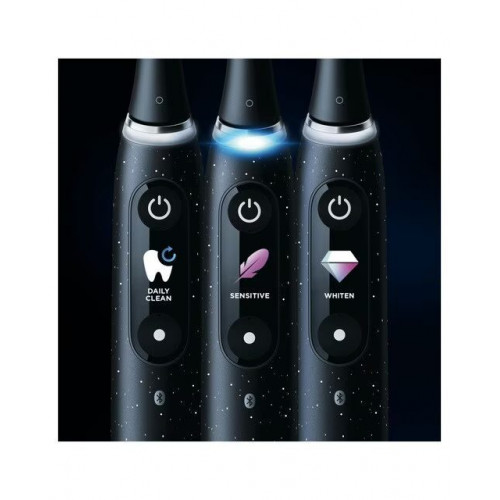 Oral-B iO 10 Special Edition, Cepillo De Dientes Eléctrico Negro, 1 Cabezal, 1 Estuche Cargador De Viaje, Diseñado Por Braun, Diseñado Por Braun Negro