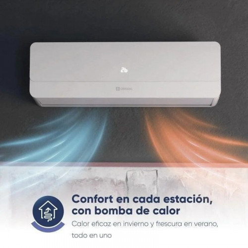 Origial Airnature 2250 WiFi Aire Acondicionado Split 1x1 con Bomba de Calor 2250 Frigorías