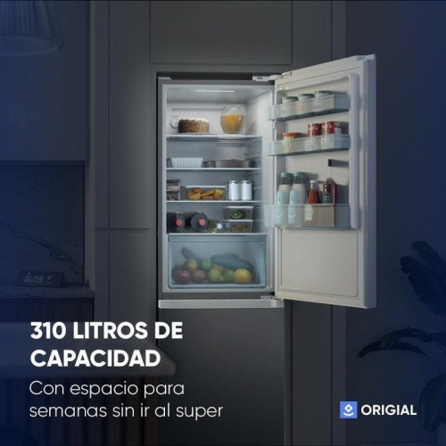 Origial Cool&Freeze 185 Essential White Frigorífico Combi Total No Frost E Blanco