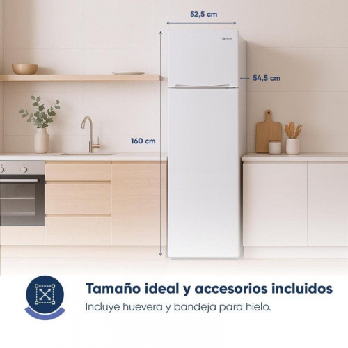 Origial Cool&Freeze 2 Door 160 White Frigorífico Combi 2 puertas 160cm E Blanco