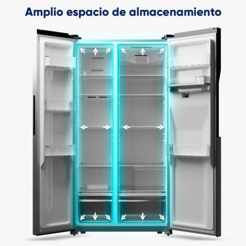 Origial Cool&Freeze SBS Frigorífico Americano con Dispensador No Frost E Acero Inoxidable