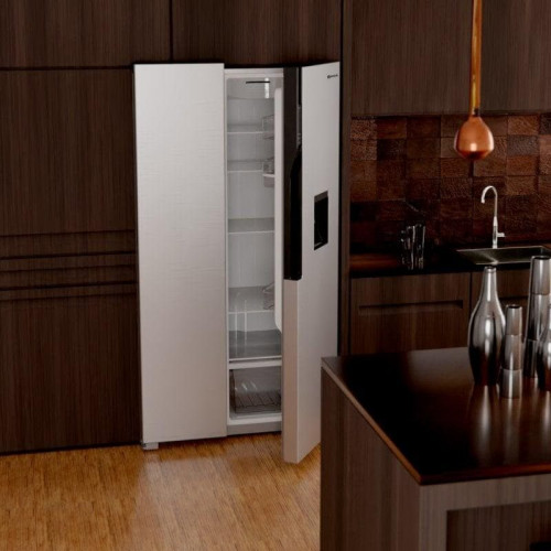 Origial Cool&Freeze SBS Frigorífico Americano con Dispensador No Frost E Acero Inoxidable