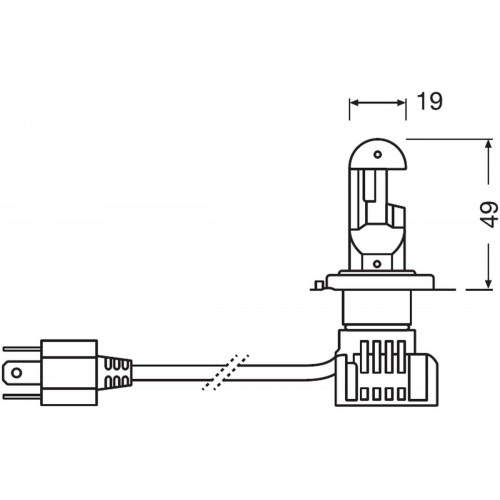 Osram Night Breaker H4-LED (64193DWNB)
