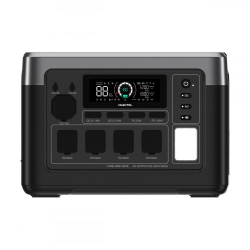 OUKITEL P1000 PLUS Portable Power Station 1800W | 1024Wh