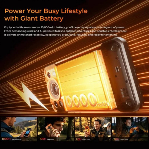 Oukitel WP500 Ultra Thermal 12GB/1TB Naranja 640×512px Cámara