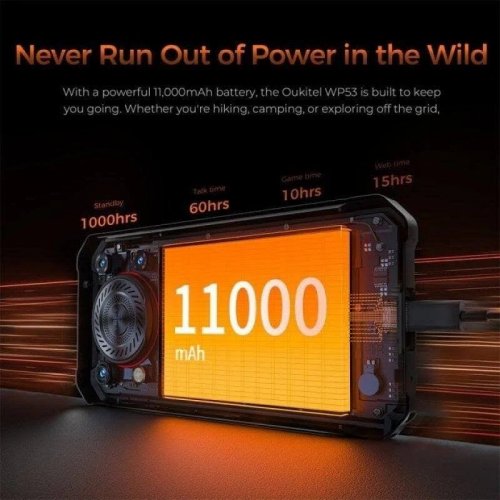 Oukitel WP53 8GB/128GB Negro Rugged
