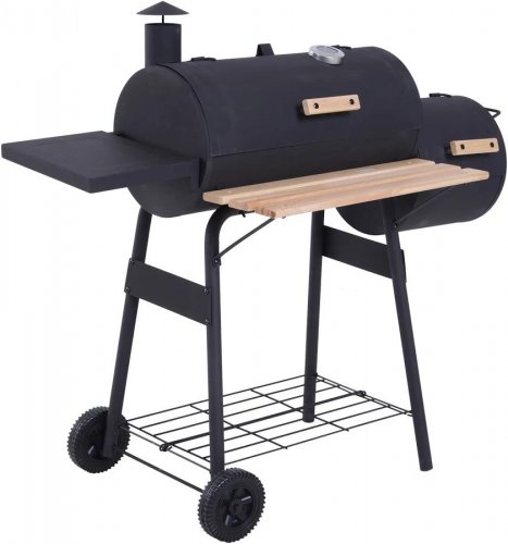 Outsunny Barbacoa de Carbón 3 en 1