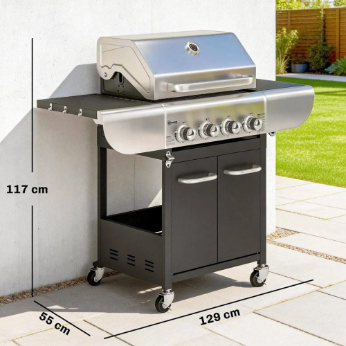 Outsunny Barbacoa de Gas