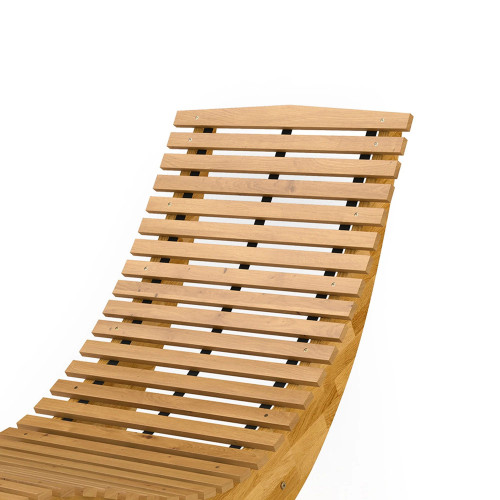 Outsunny Pack De 2 Sillas Mecedoras De Jardín De Madera Plegables Natural