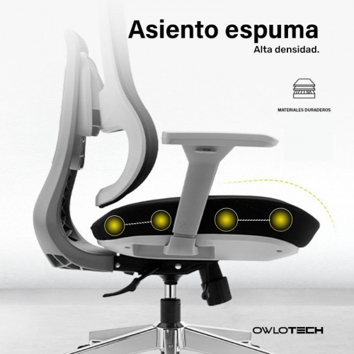 Owlotech Summit Silla Escritorio Ergonómica Negra