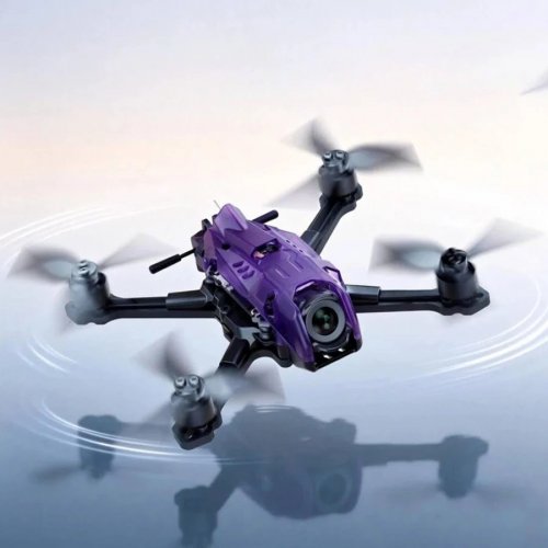 Oxbot Lumo25 Digital HD O4 Wide 123mm 3S 2.5 Pulgadas Brushless FPV Carrera Drone BNF ELRS con AT32 F435 AIO 1104 5000KV Motores