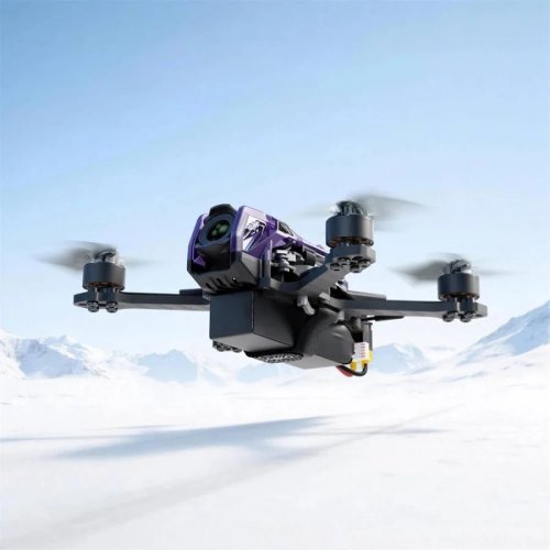 Oxbot Lumo25 Digital HD O4 Wide 123mm 3S 2.5 Pulgadas Brushless FPV Carrera Drone BNF ELRS con AT32 F435 AIO 1104 5000KV Motores