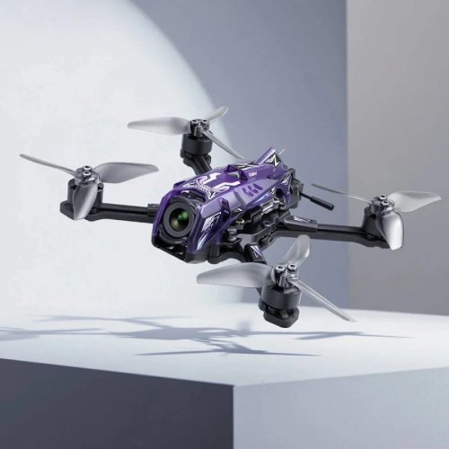 Oxbot Lumo25 Digital HD O4 Wide 123mm 3S 2.5 Pulgadas Brushless FPV Carrera Drone BNF ELRS con AT32 F435 AIO 1104 5000KV Motores