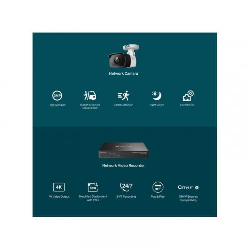 PACK CAMARA TP-LINK VIGI 4X BULLET 3MP