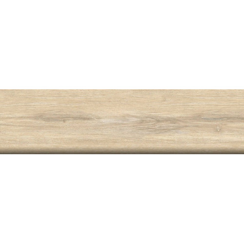 Pack de 2 peldaños gres porcelánico Underwood efecto madera beige 120x32cm espesor 50mm