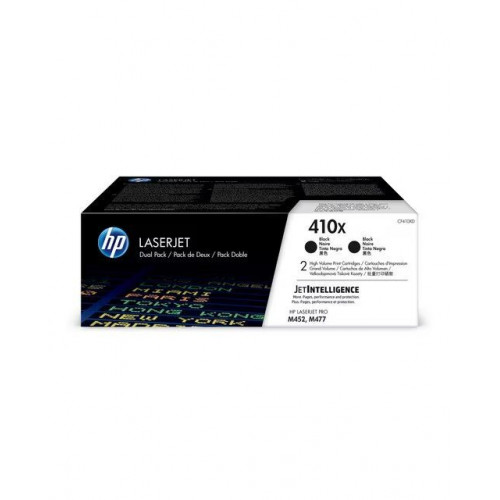 Pack de 2 tóner originales HP LaserJet 410X negro (CF410XD)