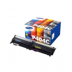 Pack de 4 tóner Samsung CLT-P404C negro + tricolor (SU365A)