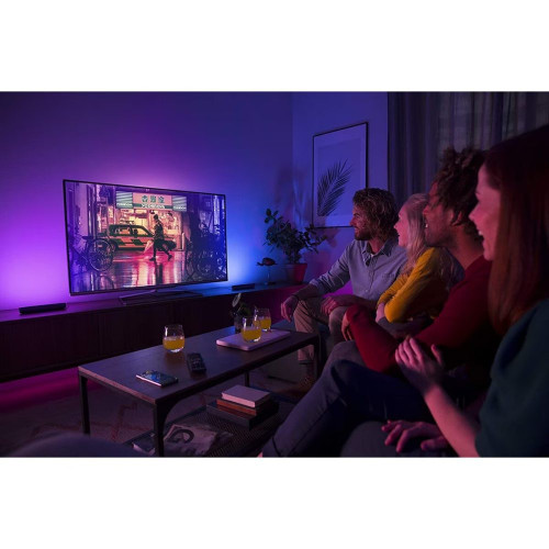 Pack doble barra negra de luces Philips Hue Play White and color ambiance