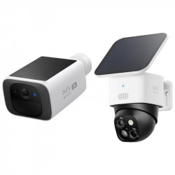Pack Eufy SoloCam S340 Cámara WiFi Exterior Solar 3K + SoloCam S220 Cámara WiFi Exterior Solar 2K