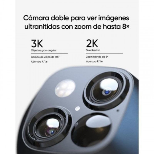Pack Eufy SoloCam S340 Cámara WiFi Exterior Solar 3K + SoloCam S220 Cámara WiFi Exterior Solar 2K