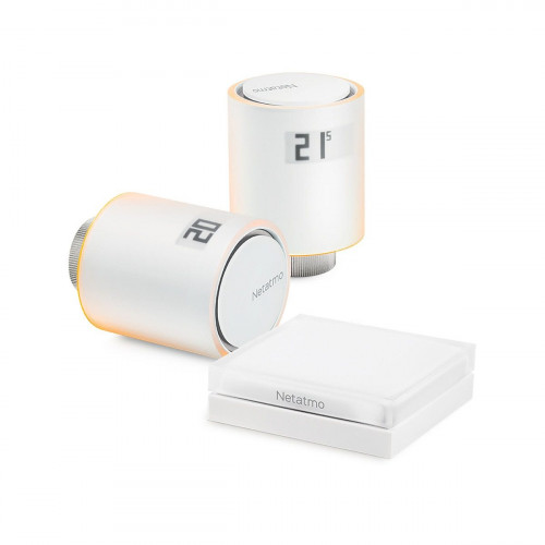 Pack inicio 2 válvulas termostáticas inteligentes NETATMO