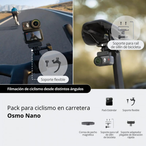 Pack para ciclismo en carretera Osmo Nano (128 GB)