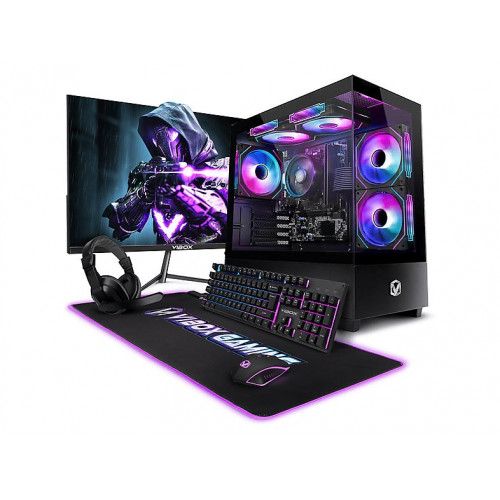 Pack PC gaming - VIBOX I-505, Ryzen 3 3200G, 16 GB RAM, 500 GB SSD, Radeon™ RX Vega 8, Linux, Monitor 22 