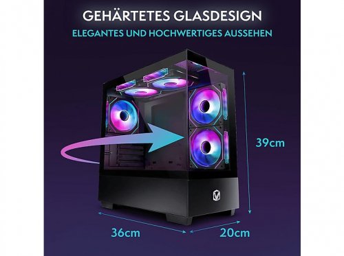 Pack PC gaming - VIBOX I-505, Ryzen 3 3200G, 16 GB RAM, 500 GB SSD, Radeon™ RX Vega 8, Linux, Monitor 22 