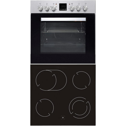 PACK PKM VITROCERAMICA 4 ZONAS + HORNO 56L