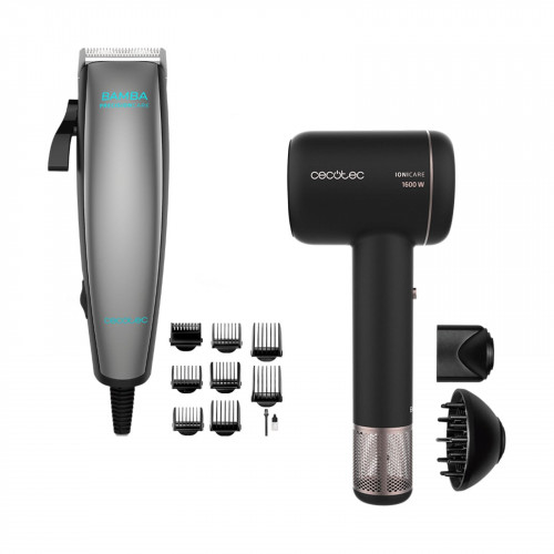 Pack PrecisionCare Power Blade Titanium + IoniCare RockStar Ion Touch