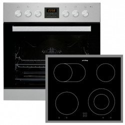 PACK PRIVILEG VITROCERAMICA 4 ZONAS + HORNO 65L