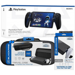 Pack PS Portal Black+ Estuche + Protector