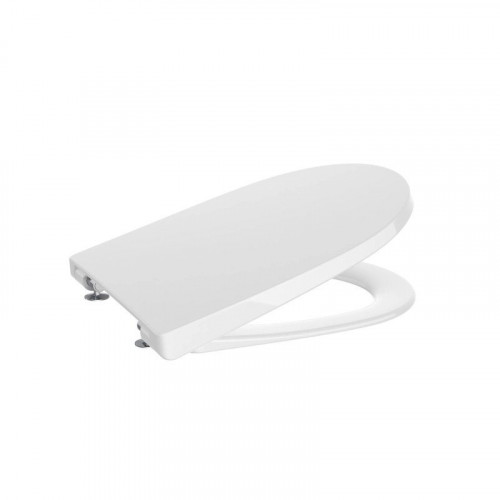 Pack Roca Ona: inodoro Rimless con fijaciones ocultas y asiento Soft Close, blanco (A346688000)