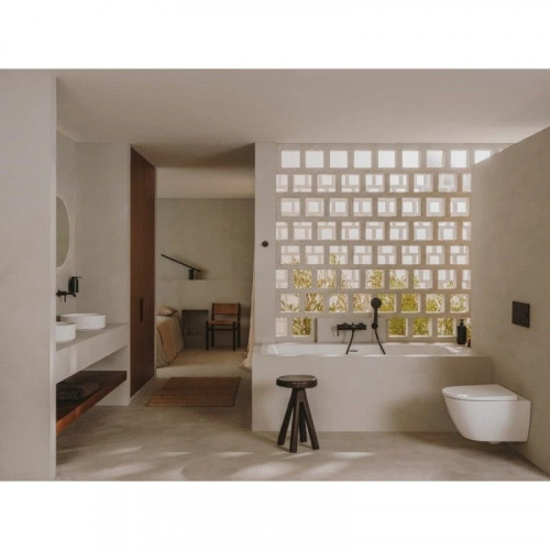 Pack Roca Ona: inodoro Rimless con fijaciones ocultas y asiento Soft Close, blanco (A346688000)