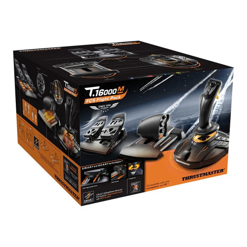 Pack Thrustmaster T16000M Flight PC Mac Negro