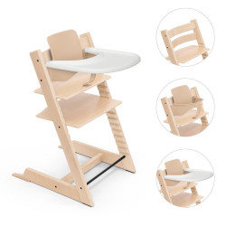 Pack trona + bandeja Stokke Tripp Trapp Natural
