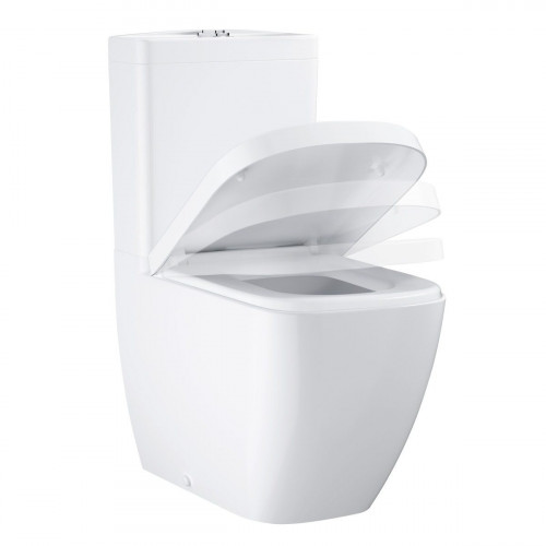 Pack WC GROHE Clova con tapa amortiguada blanco