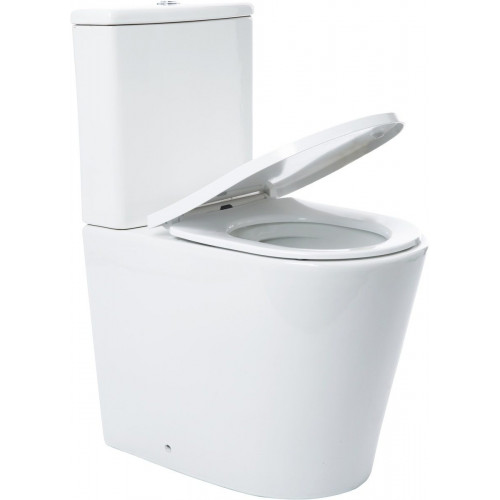 Pack WC SENSEA Neo con tapa amortiguada blanco