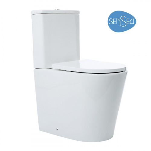 Pack WC SENSEA Neo con tapa amortiguada blanco