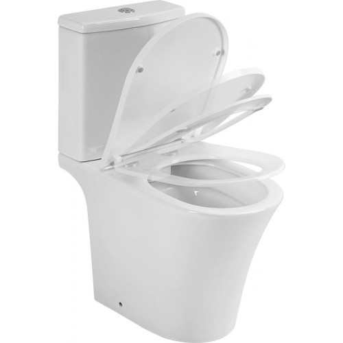 Pack WC SENSEA REMIX con tapa amortiguada blanco