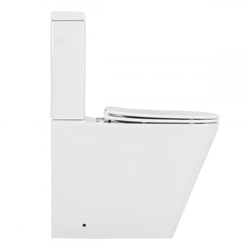 Pack WC SENSEA STUDIO con tapa amortiguada blanco