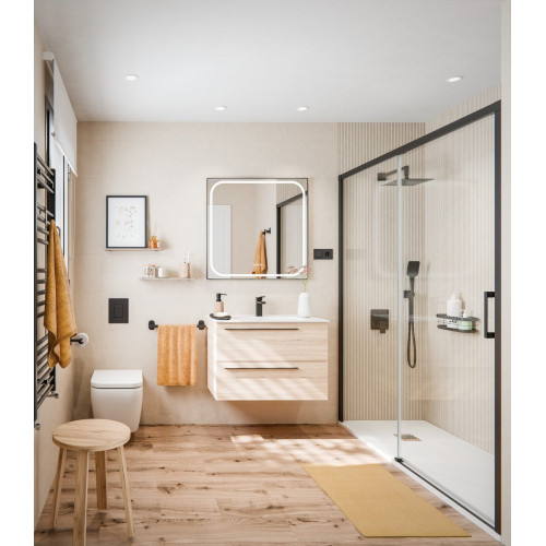 Pack WC suspendido GROHE Clova con tapa amortiguada blanco