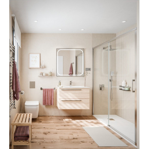 Pack WC suspendido GROHE Clova con tapa amortiguada blanco