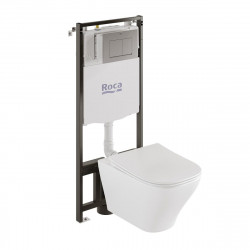 Pack WC suspendido ROCA Adagio con tapa amortiguada