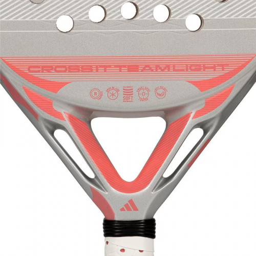 Pala de pádel Cross IT Team Light 2026 adidas Blanco
